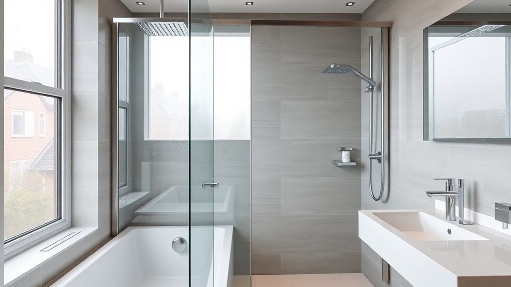 Semi-Frameless Shower Screens Tulse Hill