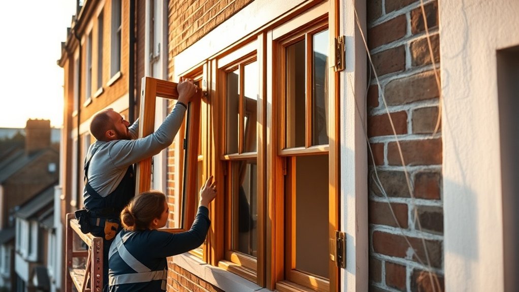 Wooden Window Installation Tulse Hill